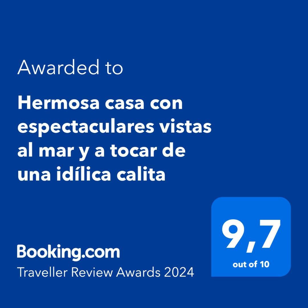 Hermosa casa con espectaculares vistas al mar y a tocar de una idílica calita Altafulla Exterior foto