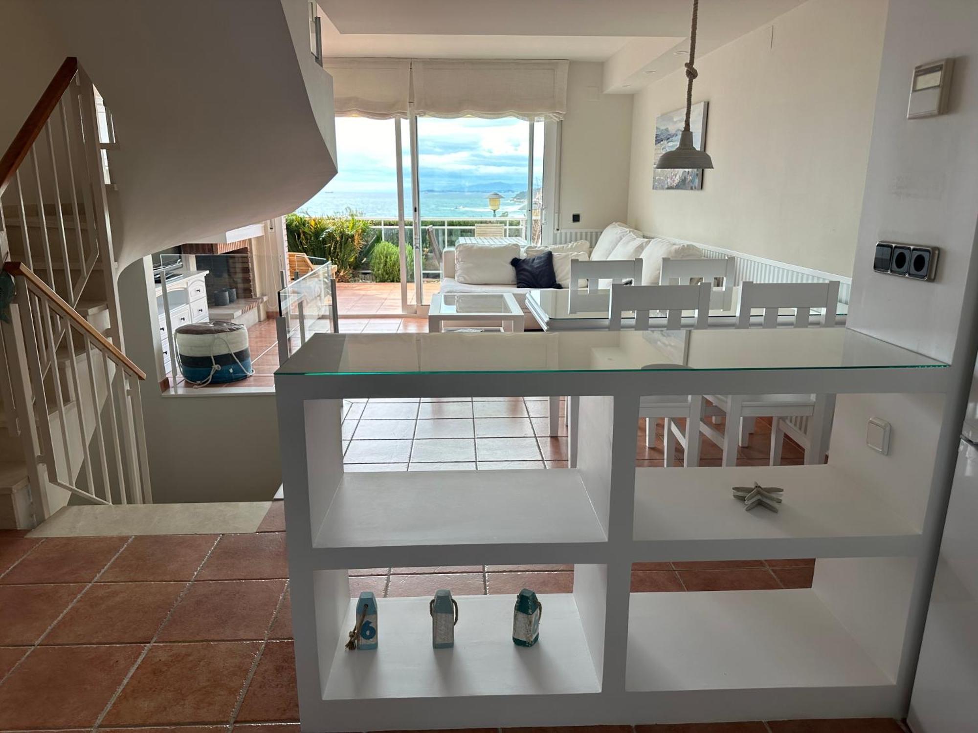 Hermosa casa con espectaculares vistas al mar y a tocar de una idílica calita Altafulla Exterior foto